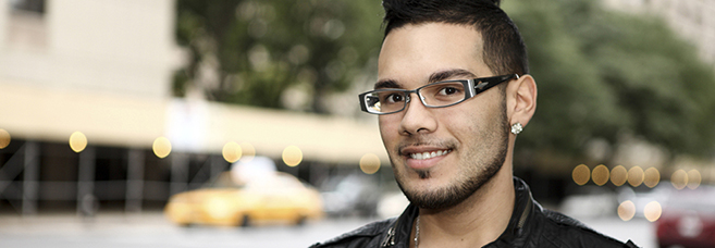 Photo of a young latino man. © Pro Art Work/Istockphoto